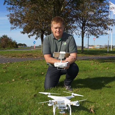 Drone og planteavlsrådgiver